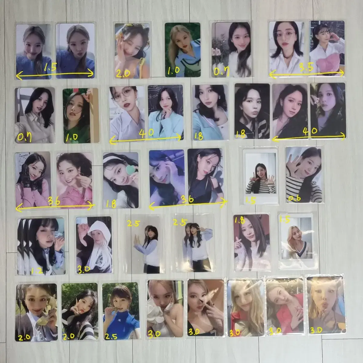 Twice photocard Photocard ld luckydraw unreleased photocard