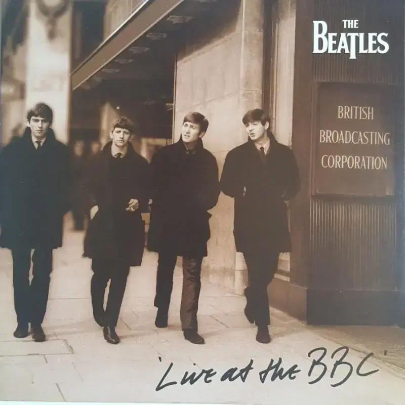 THE BEATLES-LIVE AT THE BBC 2LP(GF.계몽사)