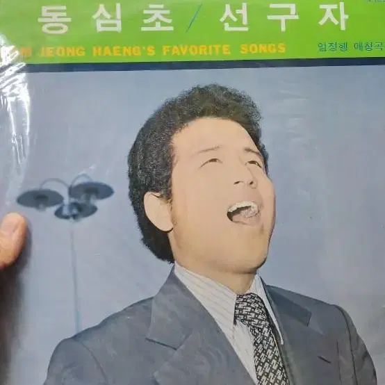 엄정행 애창곡집 엘피판.