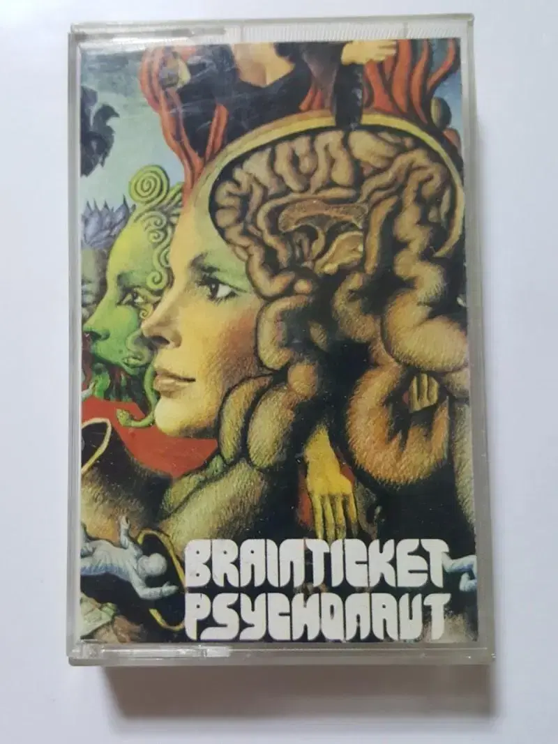 BRAINTICKET-PSYCHDNAUT 카세트테이프