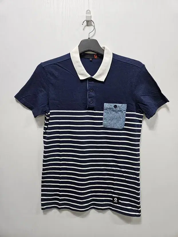 Geth Navy Pocket Short-sleeved Cotton Karati NamM (TaxX) / 331114