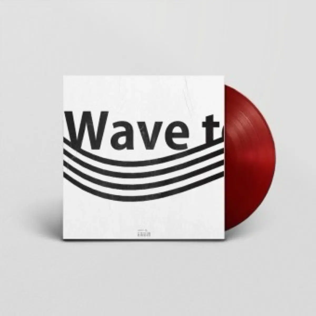 wave to earth lp 레드반 웨이브투어스 웨어스 엘피 바이닐