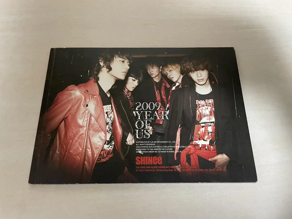 SHINee's Ling Ding Dong album) 2009 Year of us