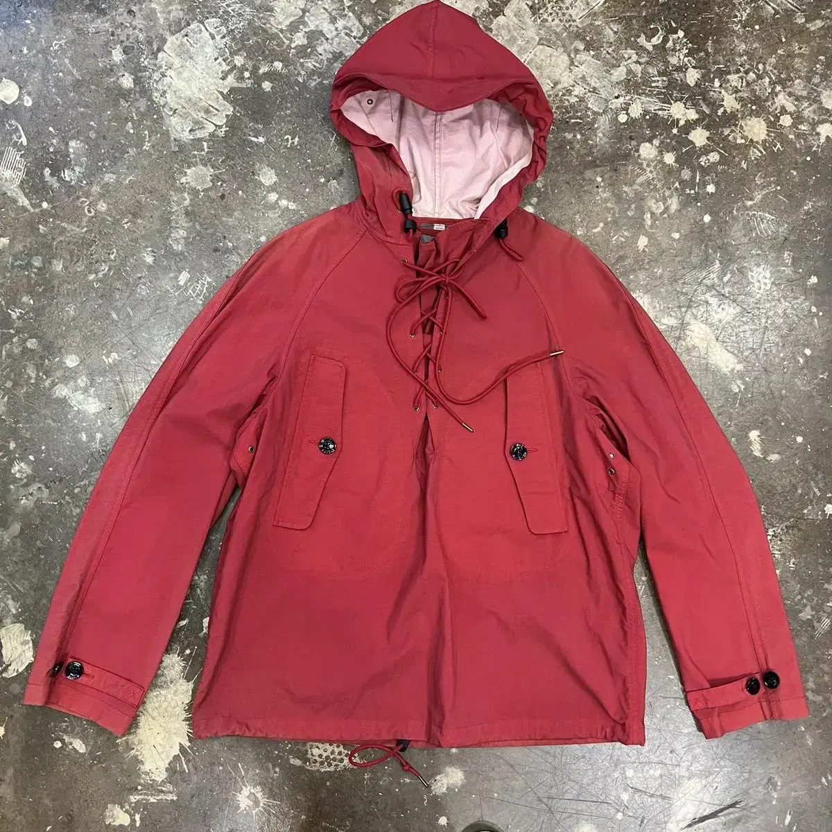 m) Burberry Anorak Jumper Windbreaker