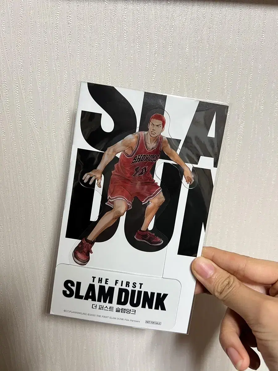 SLAM DUNK Week 12 pre-order benefit Baekho Kang stands.