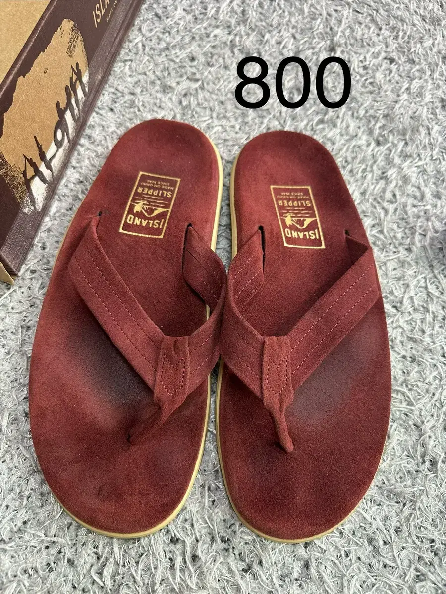 [11size]800.아일랜드 슬리퍼 (버건디)