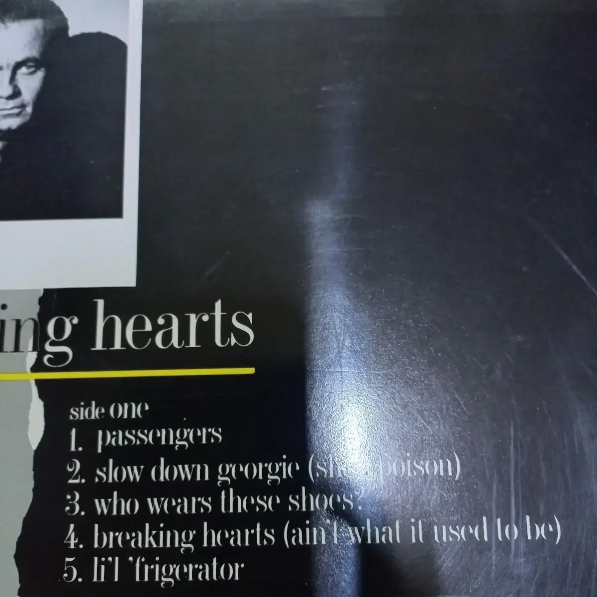 Lp중고 엘튼 존 ELTON JOHN / breaking hearts