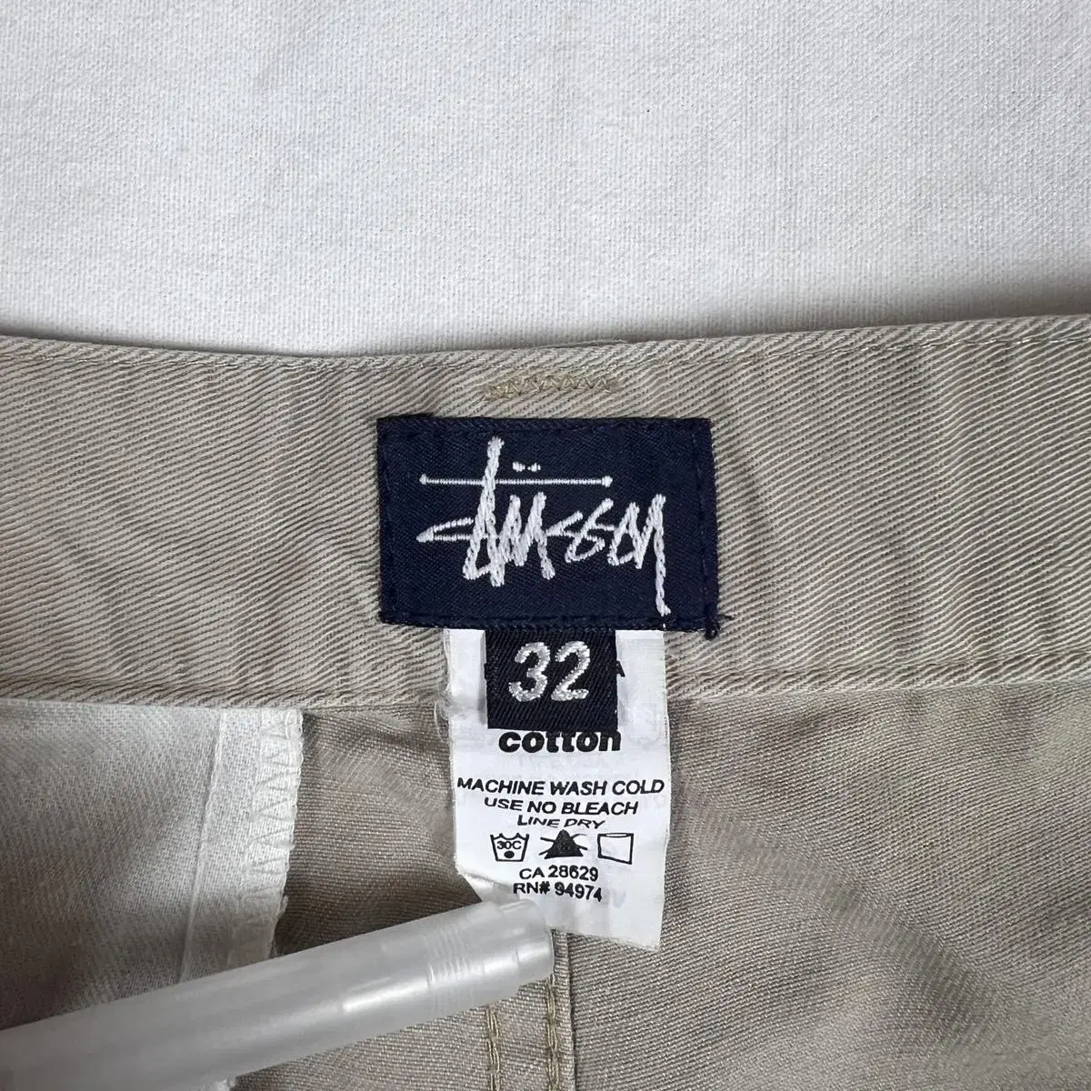 90s 스투시 stussy 스타 로고 카고팬츠 바지