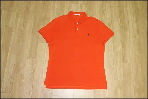 (105)Vinpol/orange short sleeve kara t-shirt