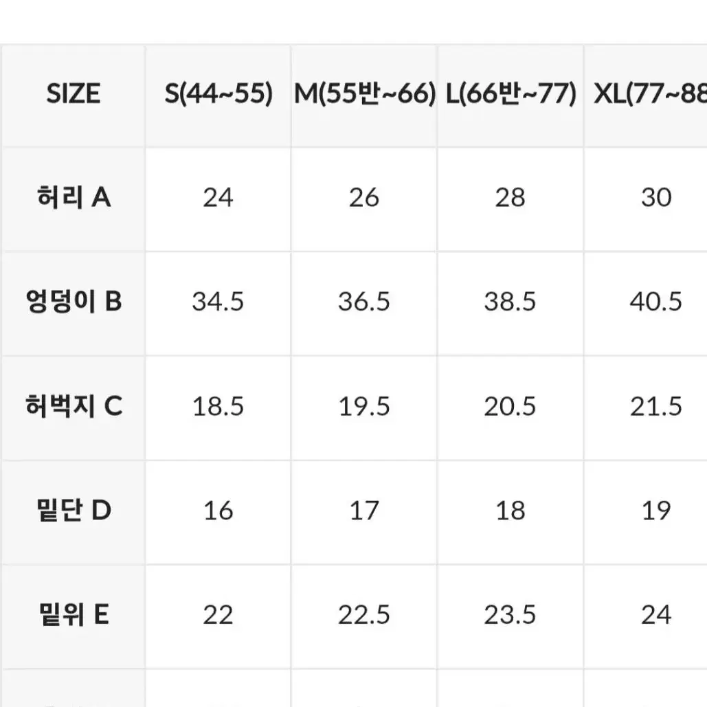 젤라 인텐션 바이커 쇼츠 5부(젝시믹스)