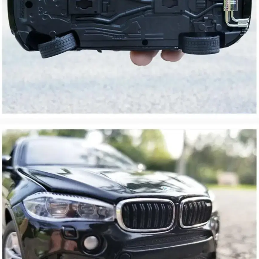 새상품-BMW X6 합금 미니카 모델 1:24 모형자동차입니다.