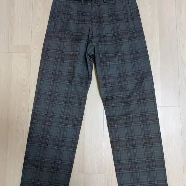 ITALY CHECK SEAMLESS PANTS (CHECK BROWN)