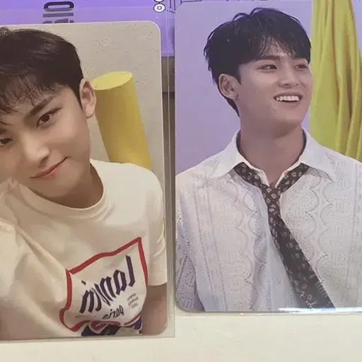 세븐틴 민규 포카 4장 일괄