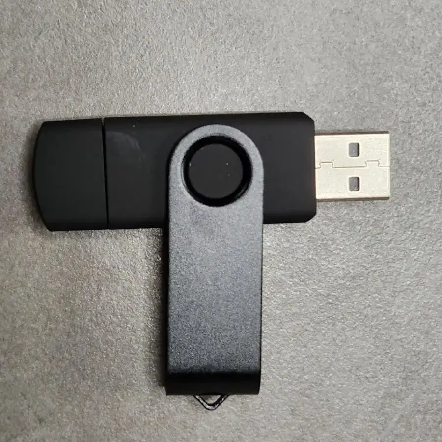 usb 메모리 64gb 회전식 C타입 새상품