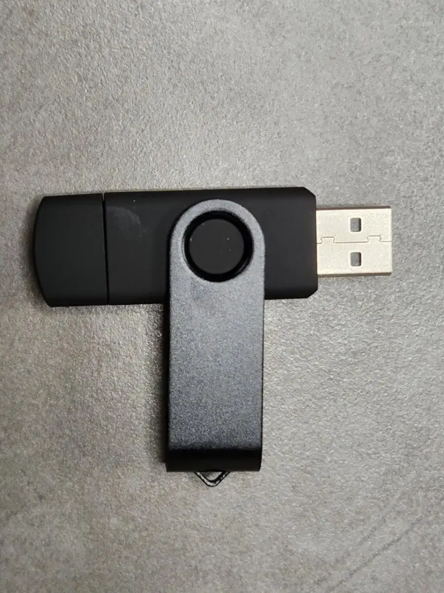 usb 메모리 64gb 회전식 C타입 새상품