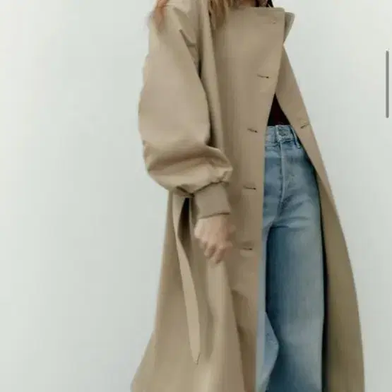 [ZARA] 자라 트렌치 코트 / 텍 있는 새상품/ 착용x