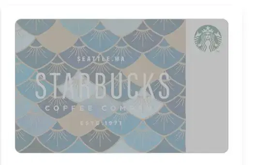 Starbucks 20,000 won gift card