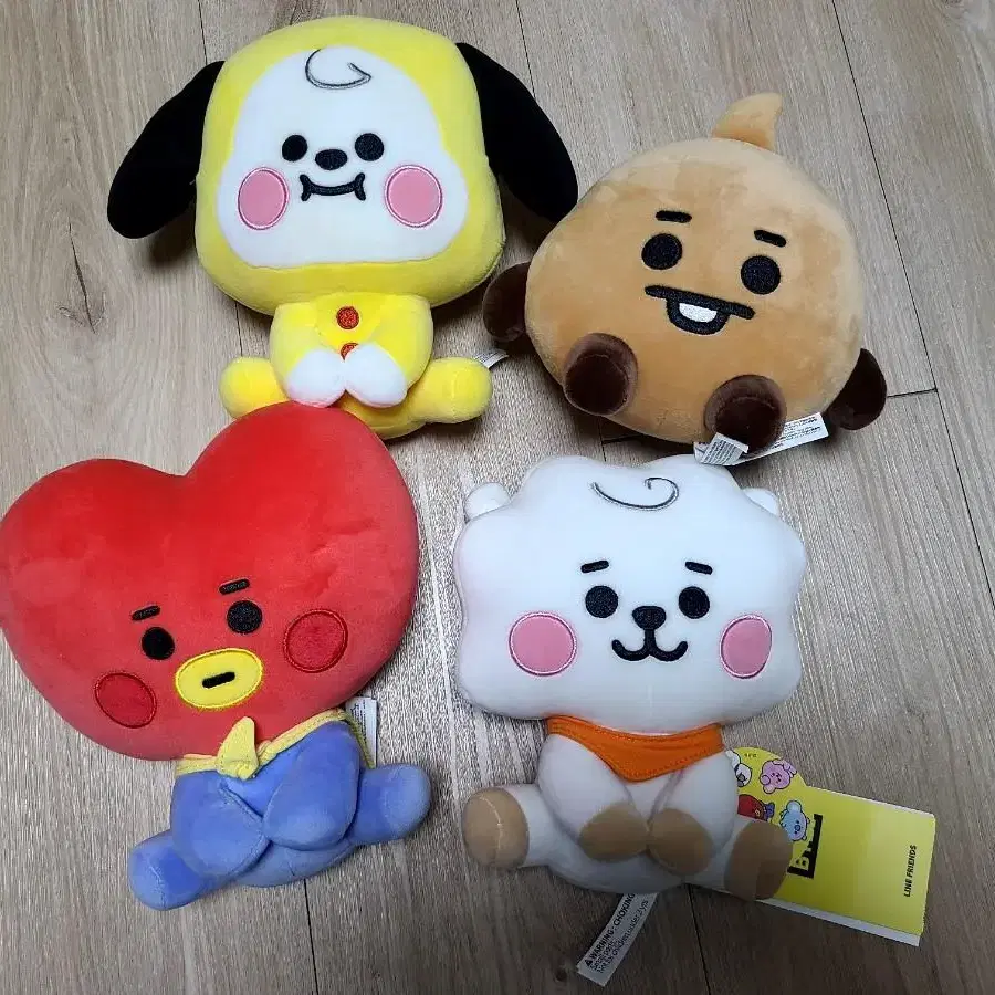 bt21 바디필로우 인형 키링 타이니탄 말랑쿠션 스탠딩인형