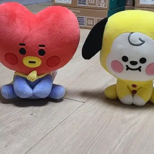 bt21 바디필로우 인형 키링 타이니탄 말랑쿠션 스탠딩인형