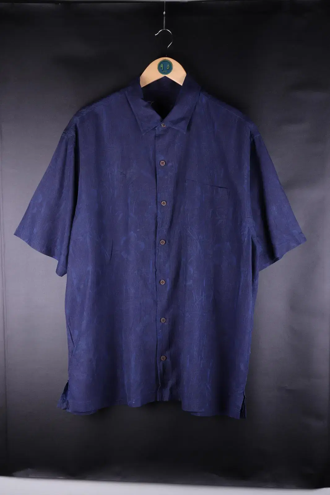 [XL] Tamibahama Gon Color Silk Shirt