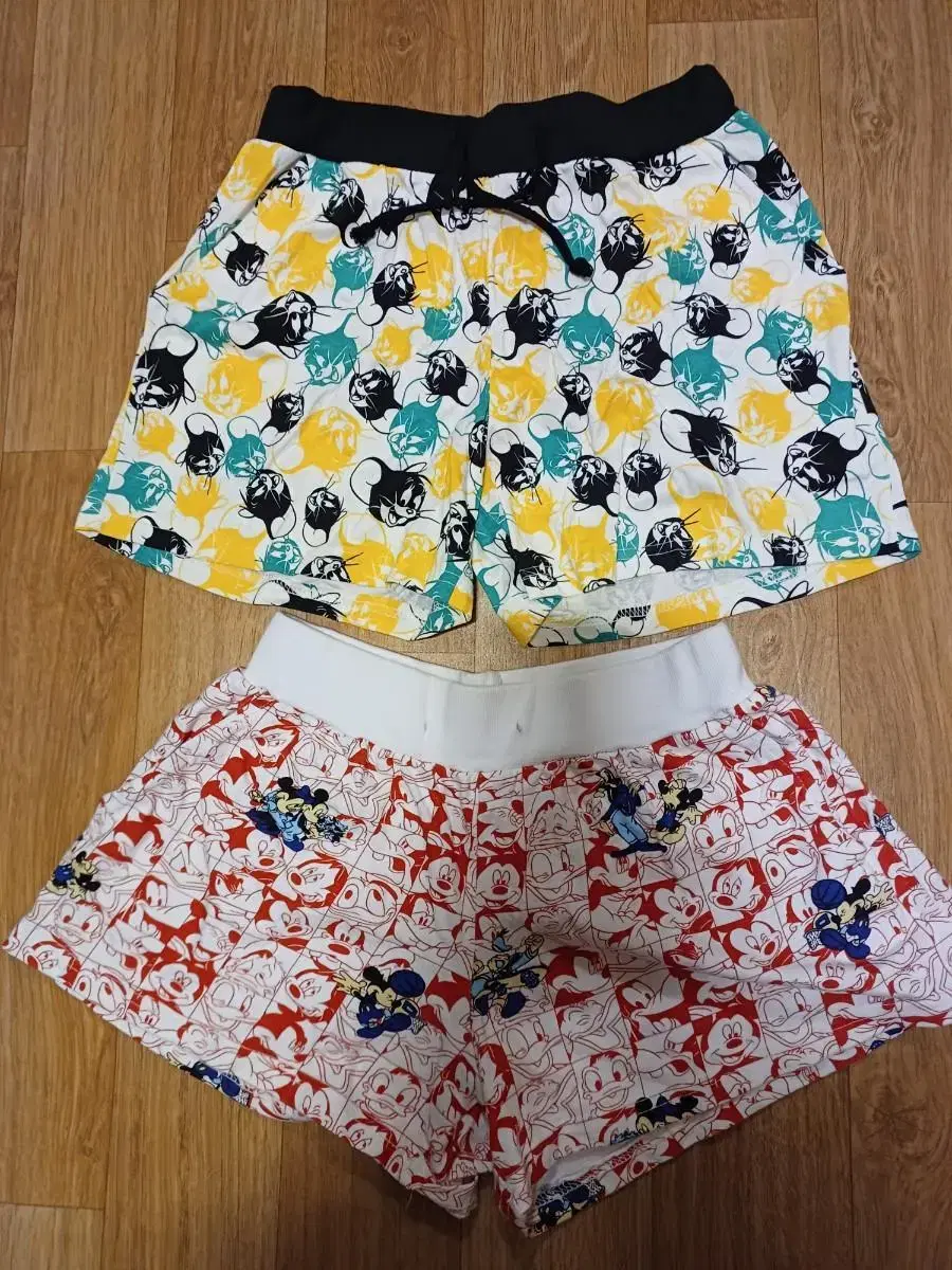 Tom & Jerry.Mickey Mouse Character Trunk Shorts