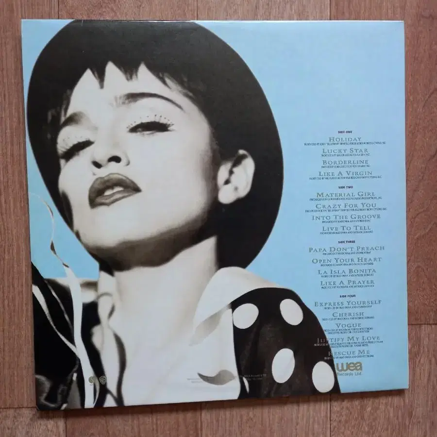 madonna 2lp 마돈나 엘피