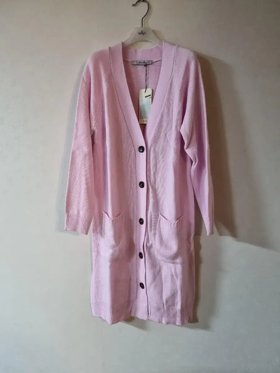 <새상품>On&On Pink Long Cardigan