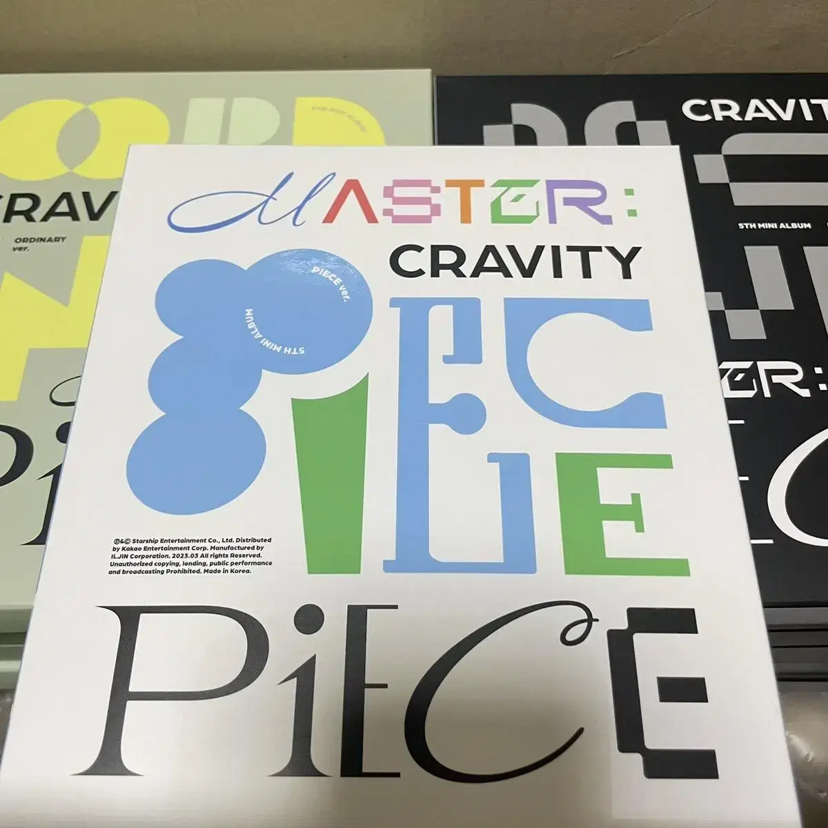 Cravity Masterpiece Unsealed Album