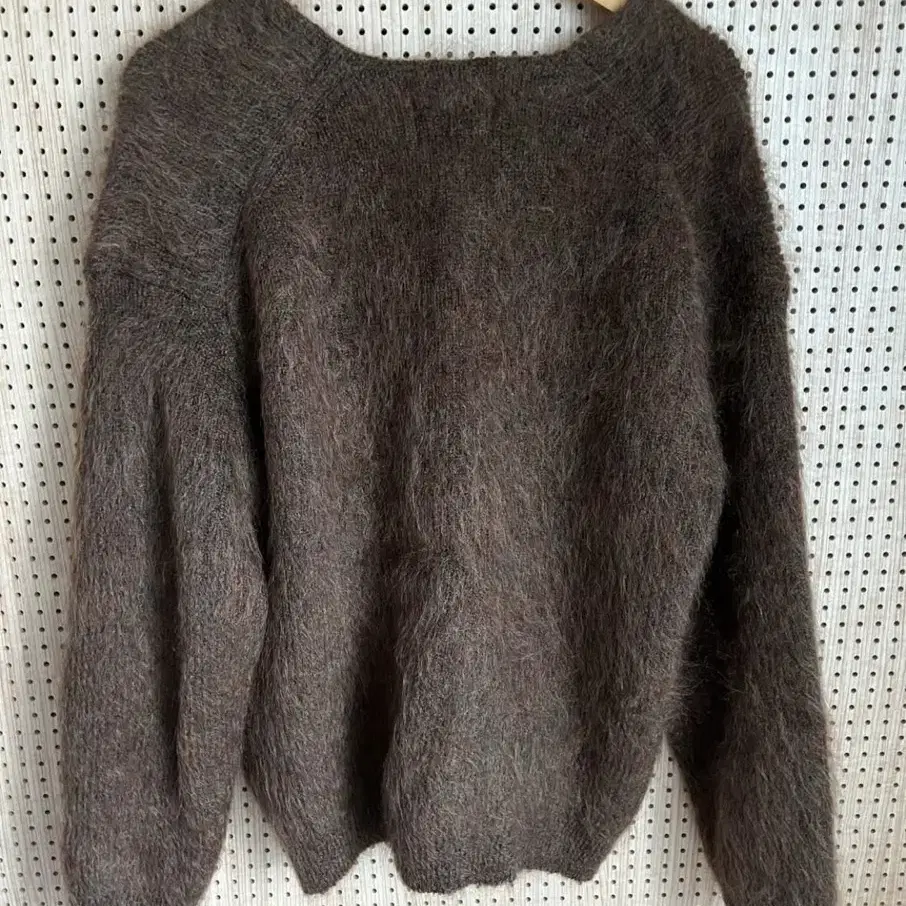 언유즈드(unused) 7G mohair cardigan