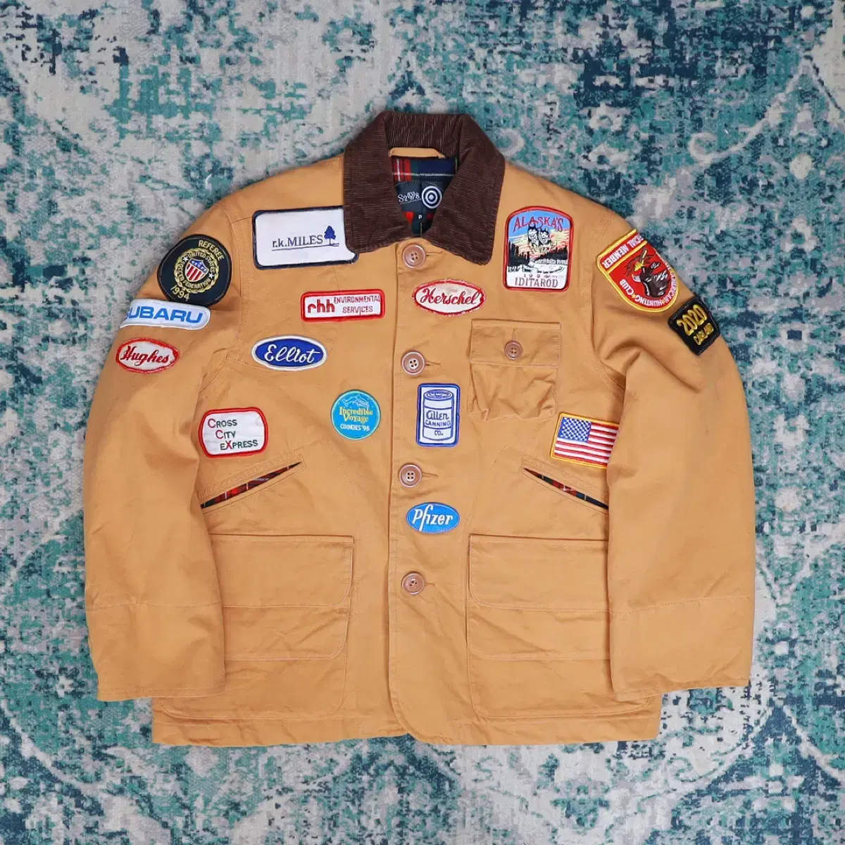 남이서팔 패치자켓 south2west8 patch jacket