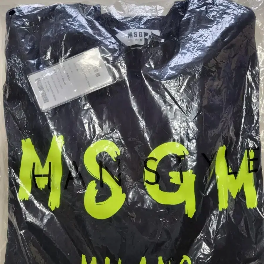 MSGM 남성 맨투맨 스웨트 티셔츠