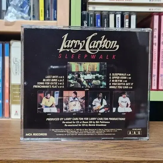 Larry Carlton 래리 칼튼 CD(수입) - SLEEP WALK