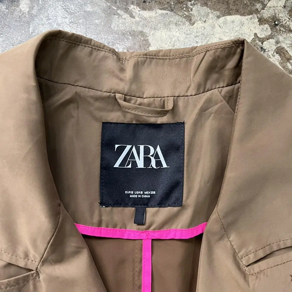 95) ZARA 자라 트렌치코트 코트