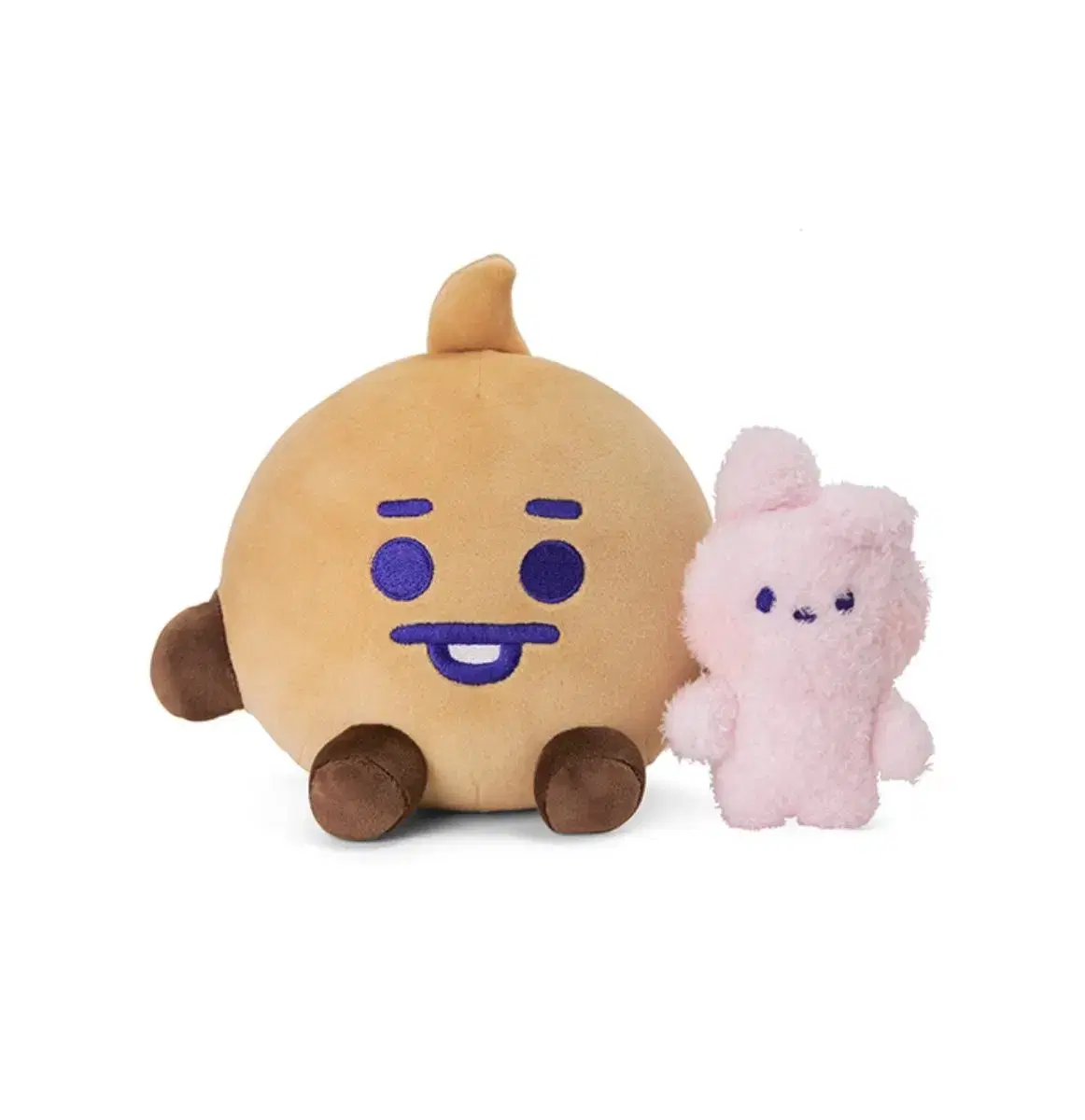 Bangtan BT21 Shuki & Cookie Minnie Magnet Seating Doll (Distribution)