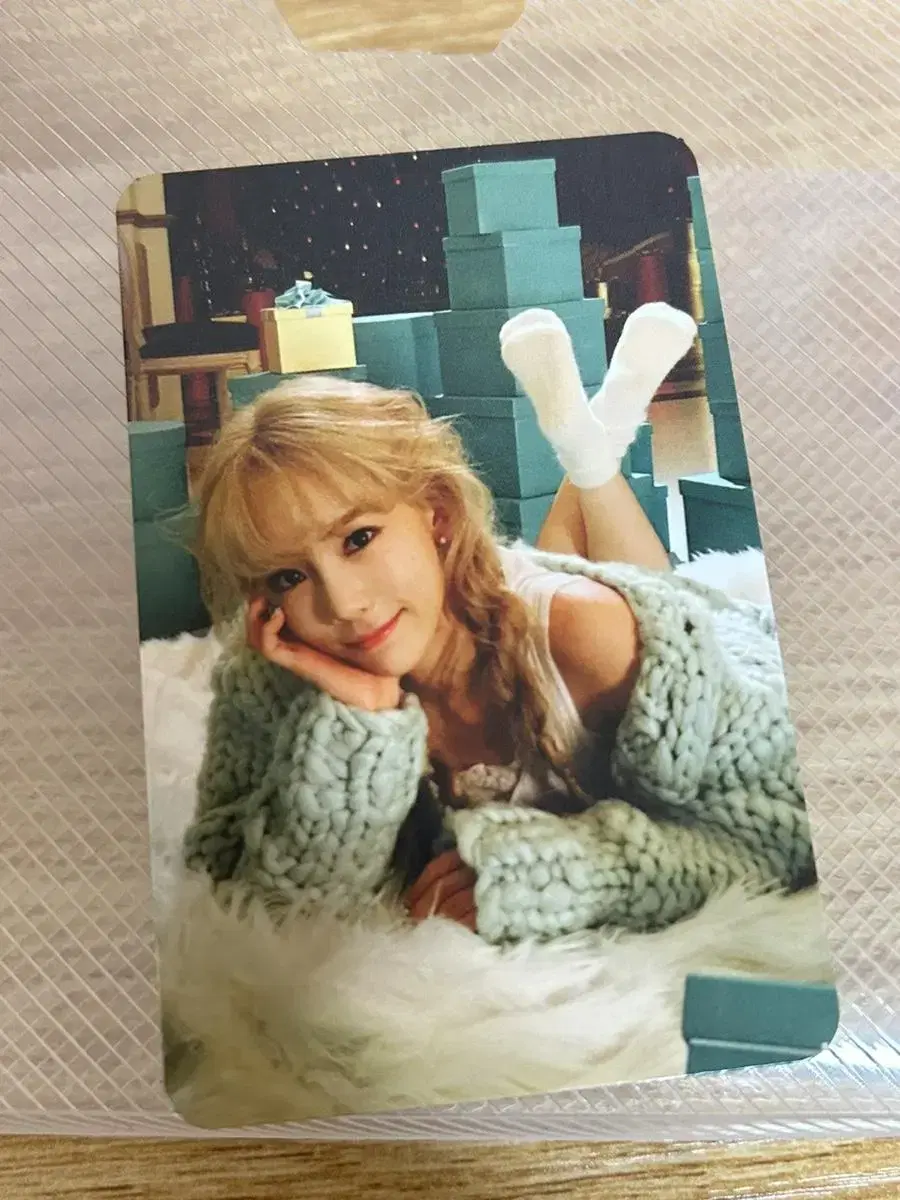 Taeyeon Minttang photocard wts