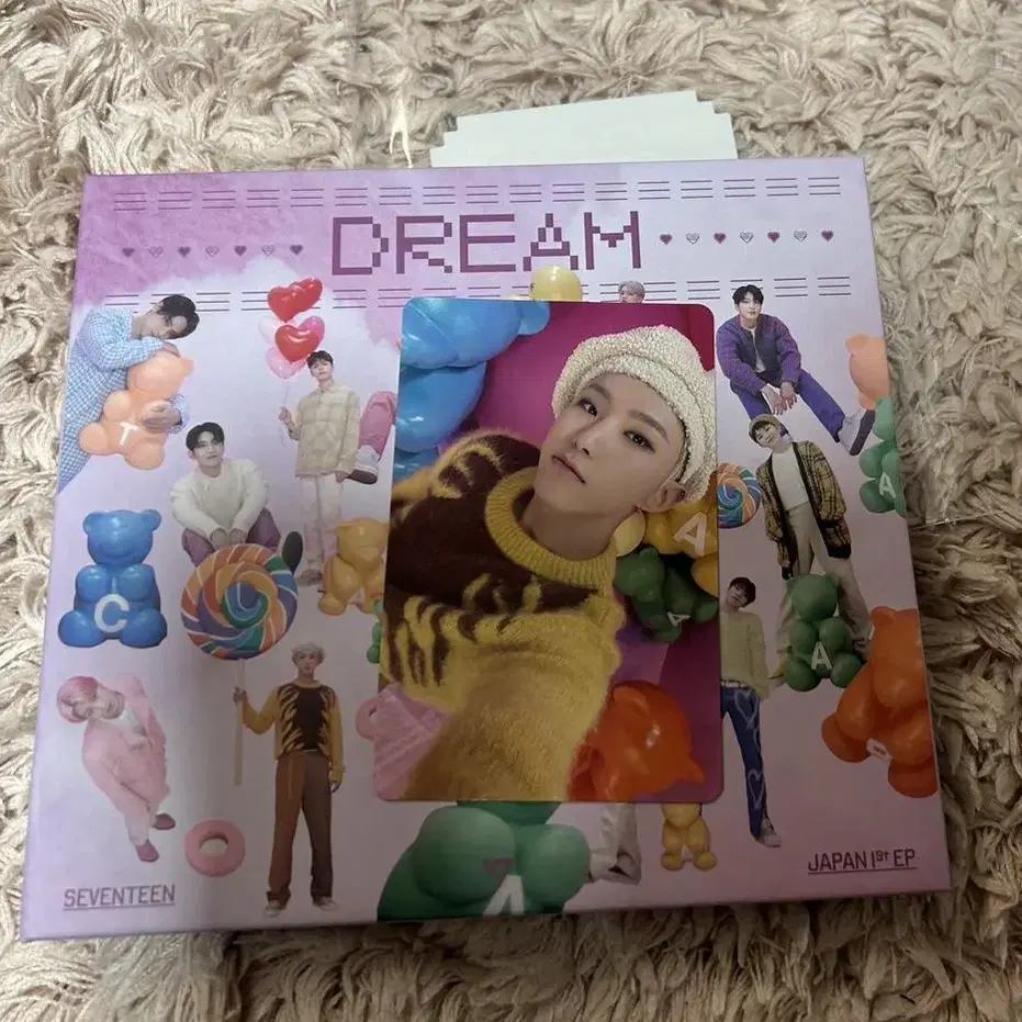 세븐틴 재팬 드림 Dream 1st ED 포카 양도