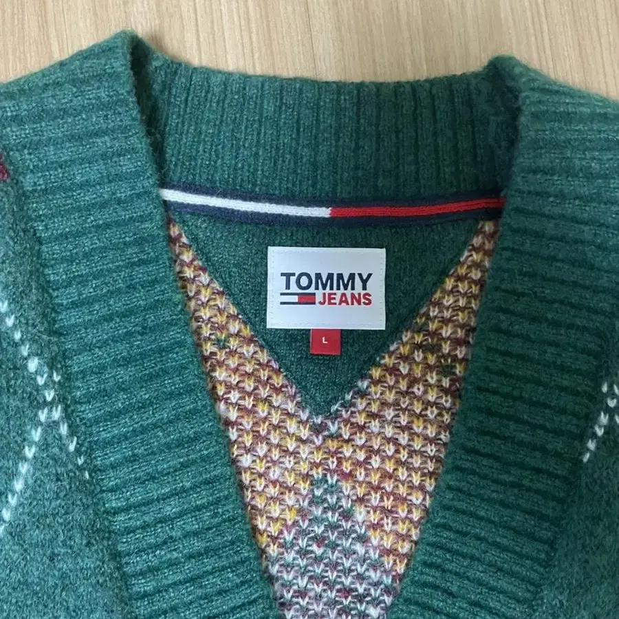 [TOMMY JEANS] 타미진스 니트가디건 (L)