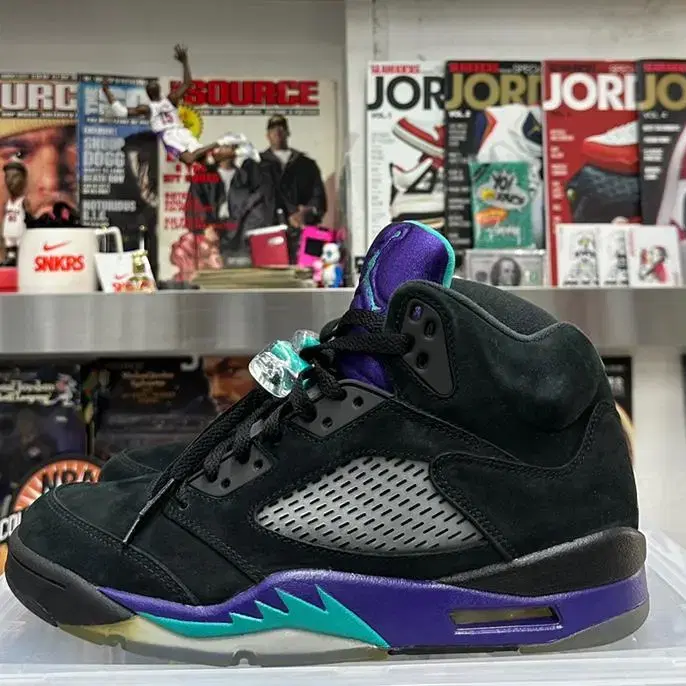 나이키 조던 5 jordan 5 retro black grape 2013