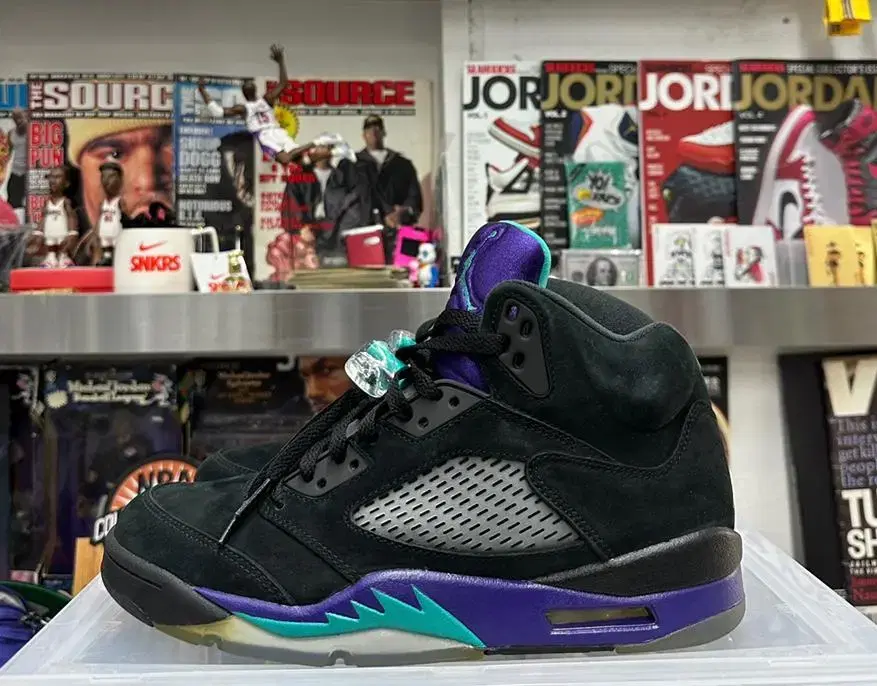 나이키 조던 5 jordan 5 retro black grape 2013