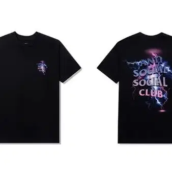 안티쇼셜 반팔티 블랙 (XL,XXL) Anti  Social Club