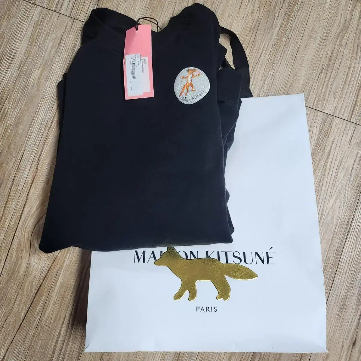 Maison Kitsune Man to Man Large