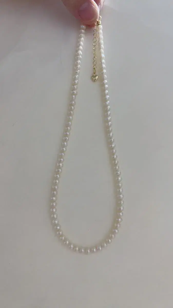 Natural pearl necklace Baby pearl Daily necessities 4-5mm