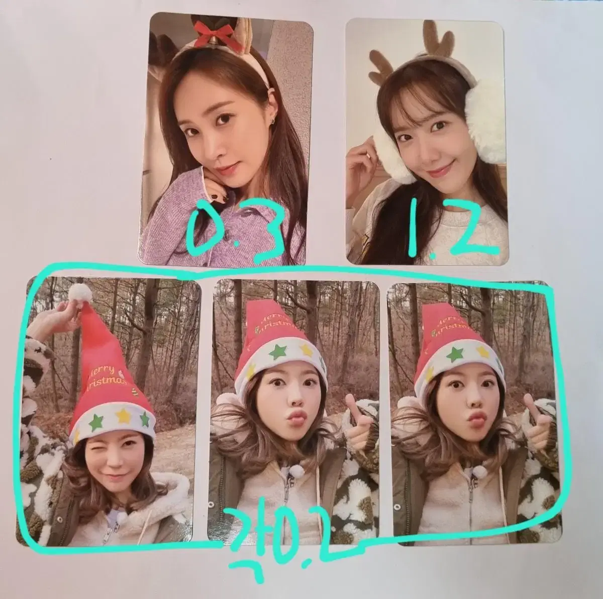 Sell Girls Generation Christmas Random Pack photocard 