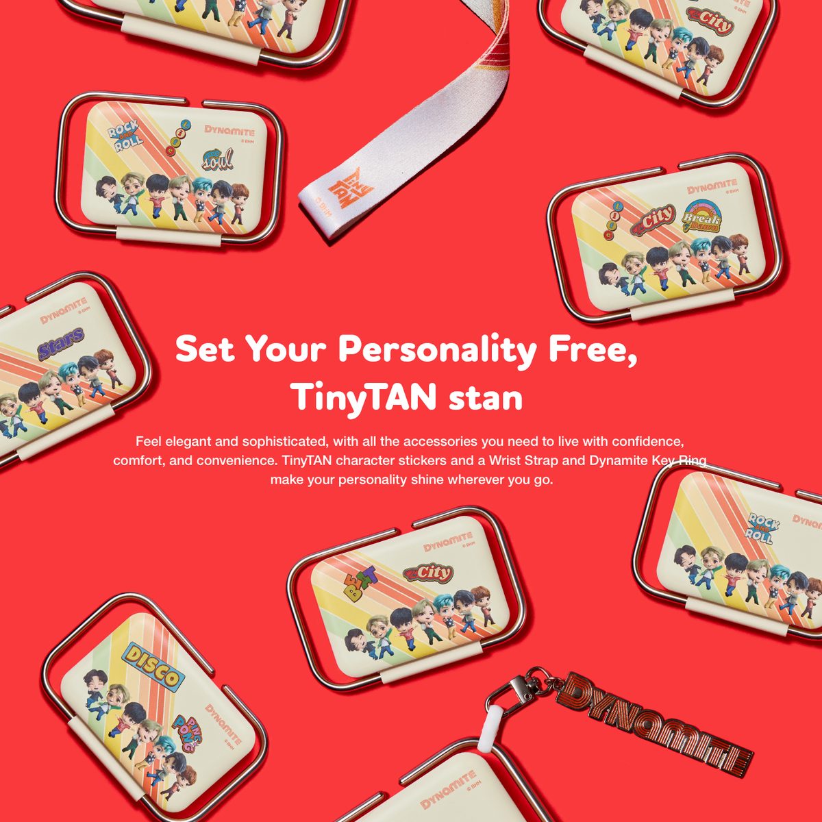 TinyTAN Clip Mobile Charger - Character