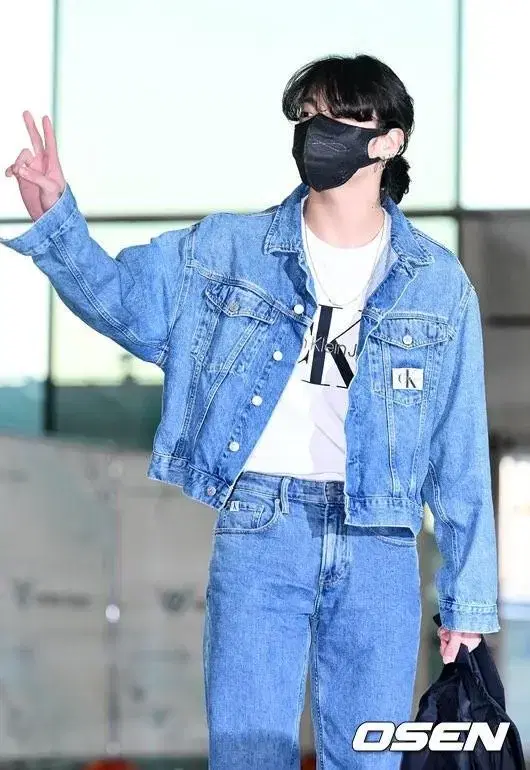 Last1)Jungkook Calvin Klein jean jacket XS JK CK denim jacket