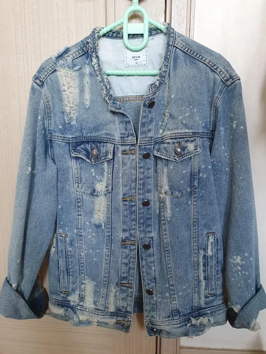 DamageYeonchung china jean jacket