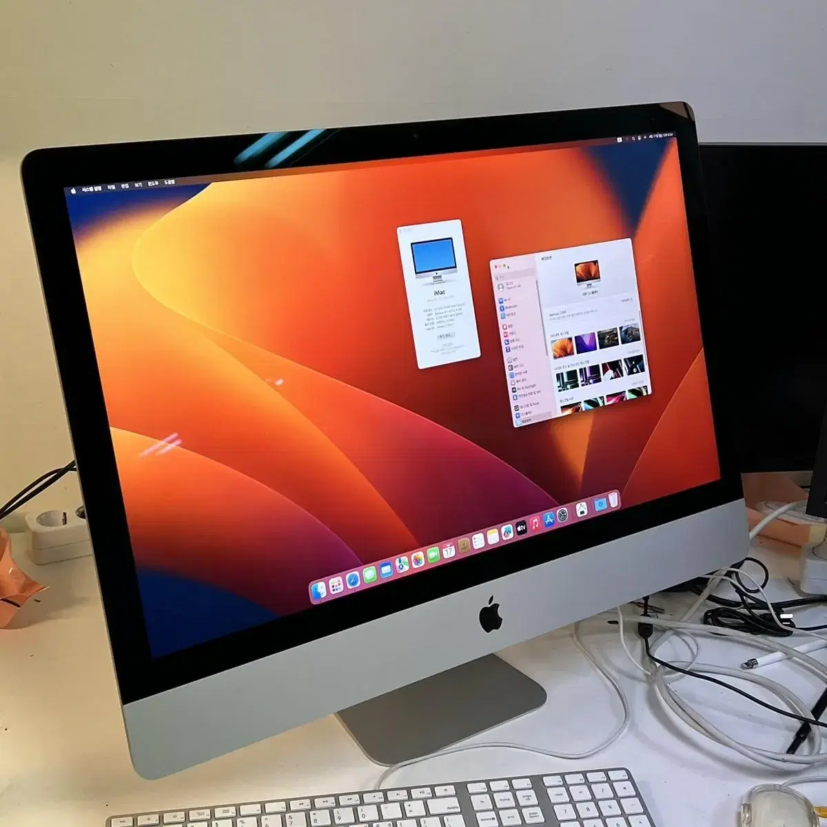 2020 아이맥 27인치 i7-3.8GHz 512GB /32GB imac