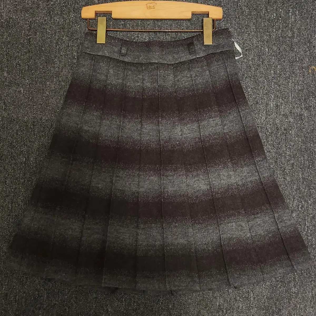 sonia wool pleated skirt