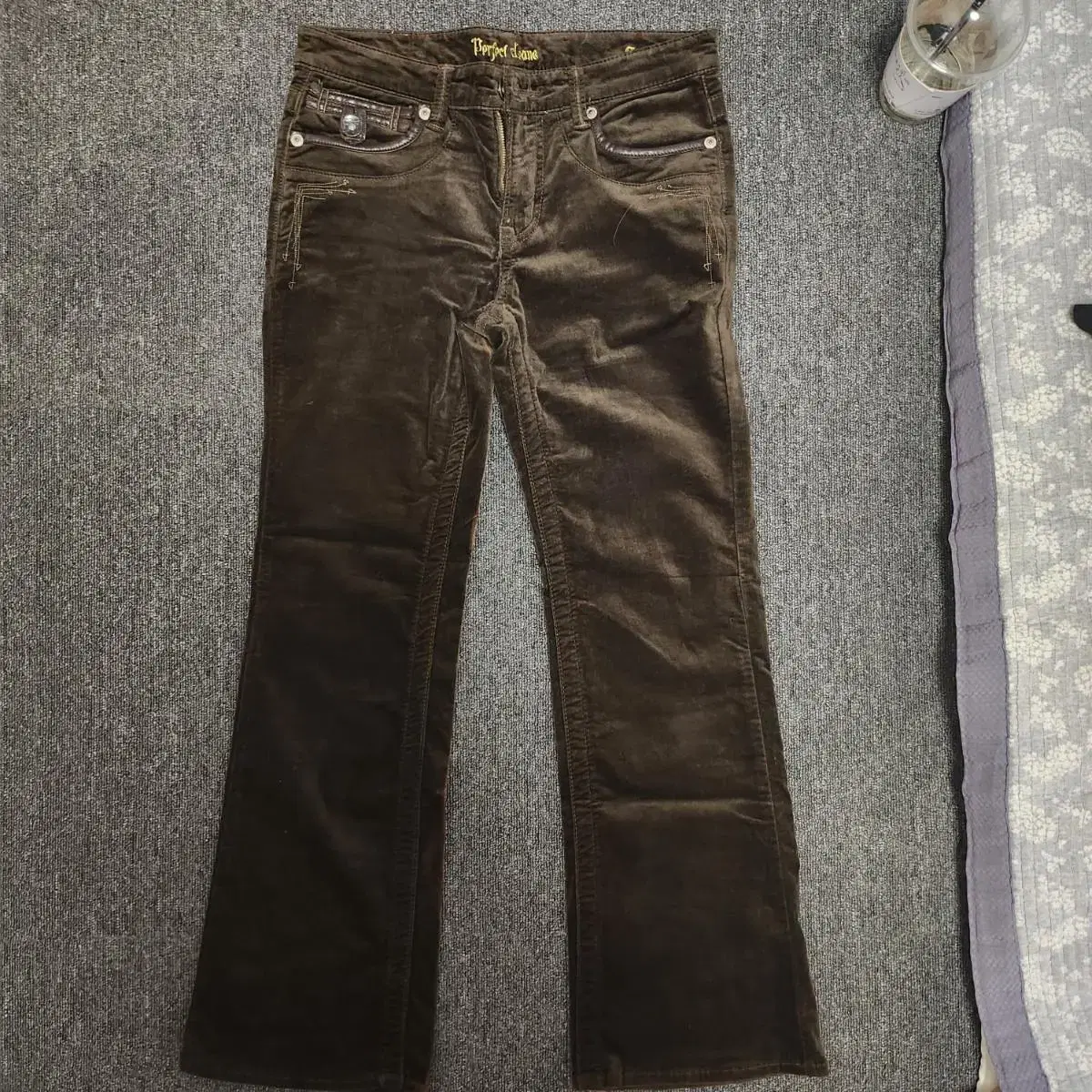 Vintage boot-cut pants