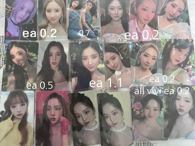 이달의소녀 이달소 loona 미공포 포토카드 포카 양도해요